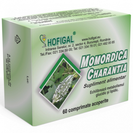 Capsule/Comprimate - Momordica Charantia 60cpr