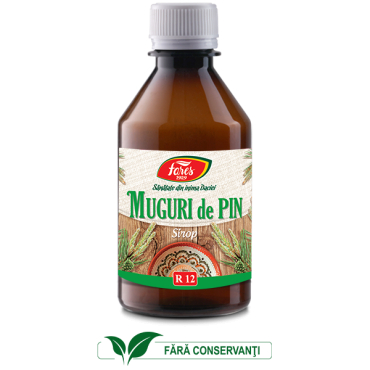 Suplimente - Muguri de pin, R12, sirop, 250 ml