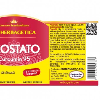 Prostato Curcumin95 Herbagetica 60 Capsule [1]