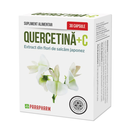 Suplimente - Quercetina + C 30cps
