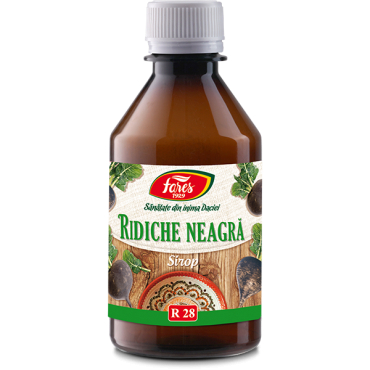 Suplimente - Ridiche neagră, R28, sirop, 250 ml