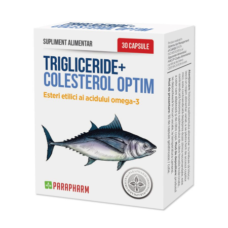Suplimente - Trigliceride + Colesterol optim 30 capsule