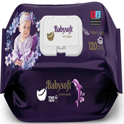 BabySoft 120 Servetele Umede Copii SS [1]