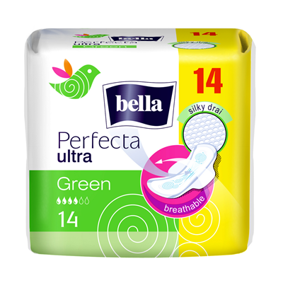 BELLA Perfecta Ultra Absorbante 14 bucati Green [1]