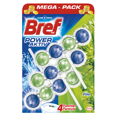 Bref Power Aktiv Odorizant Toaleta Pine 150 g [1]