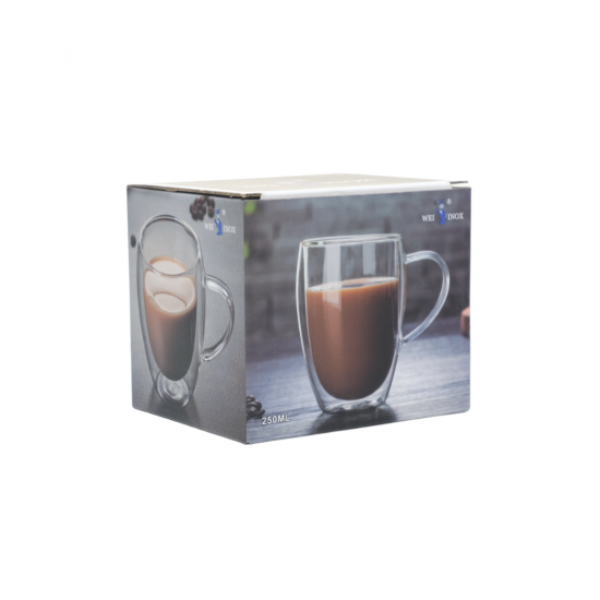 Cana Sticla cu Pereti Dubli 250ml [2]