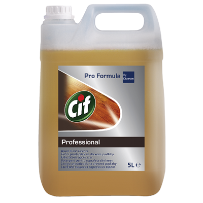 Cif Professional Solutie Curata Podele Lemn 5 L [1]