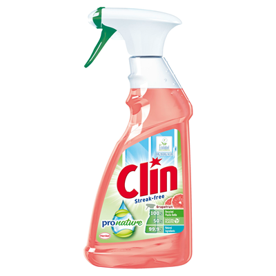 Clin Detergent Geamuri cu Pulverizator Parfum Grapefruit 500 ml [1]