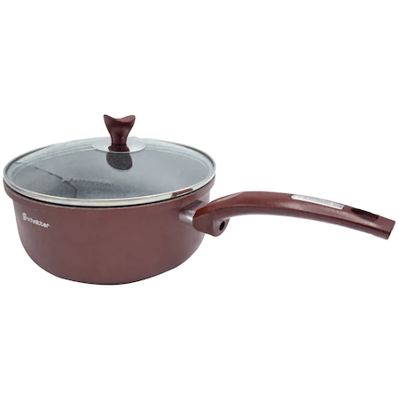 Cratita Ceramica Schmitter cu Coada Aluminiu Turnat 20 cm 2.5L [1]