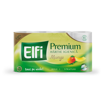 Elfi Hartie Igienica Mango 3 Straturi 8 role [1]