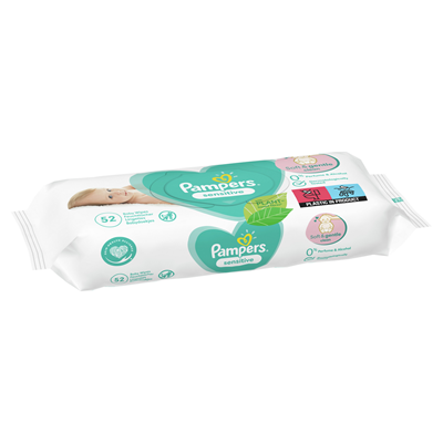 Pampers sensitive Servetele Umede 52 bucati [1]