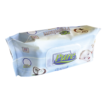 Pure Premium Servetele Umede 64 bucati [1]