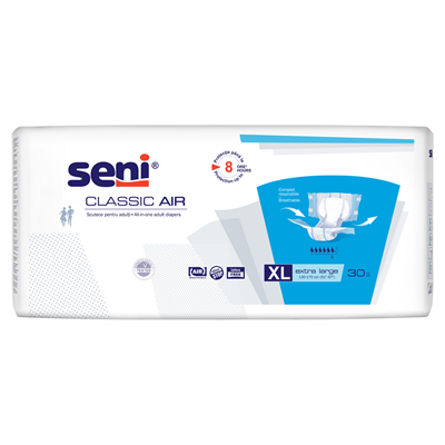 SENI Classic Air Scutece Adulti XL 30 bucati [1]