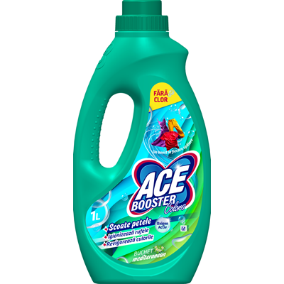 Detergenti Rufe - Ace Booster Detergent Rufe Colorate Parfumat 1 L