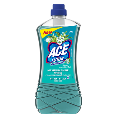Detergenti Suprafete - Ace Detergent Pardoseli Talco si Moschio Bianco 1 L