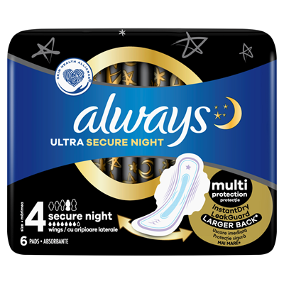 Absorbante - Always Ultra Absorbante pentru Timpul Noptii Numarul 4