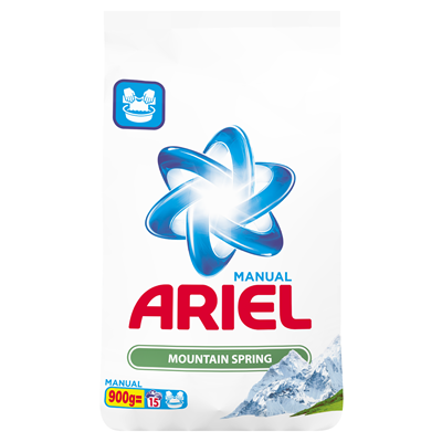 Ariel Detergent Rufe Manual Mountain Spring 900 g [1]