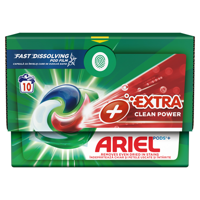 Detergenti Rufe - Ariel Extra Curat Set 10 Capsule Detergent Rufe