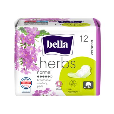 Absorbante - Bella  Herbs Absorbante 12 bucati Verbena