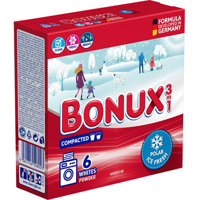 Detergenti Rufe - Bonux Ice Fresh Detergent Rufe 0,39 Kg