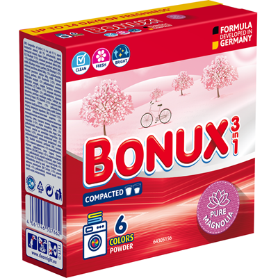 Detergenti Rufe - Bonux Pure Magnolia Detergent Rufe 0,39 Kg