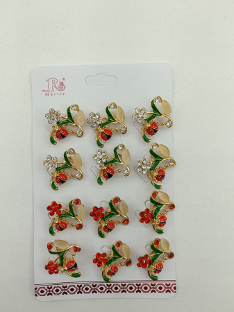 Atelierul de Flori si Accesorii - Brosa Martisor Set 12buc