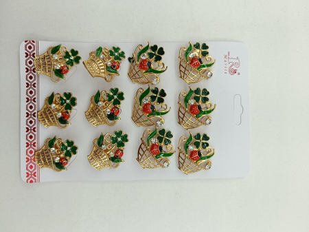 Atelierul de Flori si Accesorii - Brosa Martisor Set 12buc