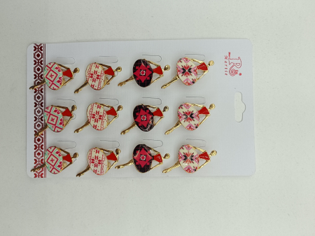 Atelierul de Flori si Accesorii - Brosa Martisor Set 12buc