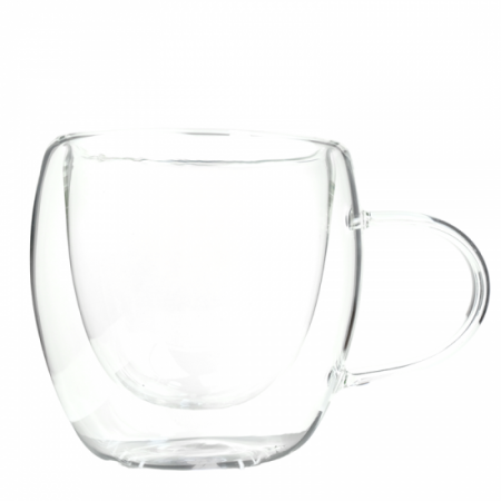 Bucatarie - Cana Sticla cu Pereti Dubli 250ml