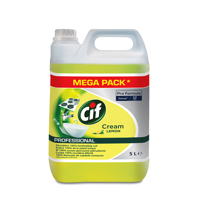 Detergenti Suprafete - Cif Professional Cream cu miros de Lamaie 5 L