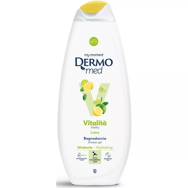 Ingrijire Corp - Dermomed Gel Dus Vitalia Lime 650 ml