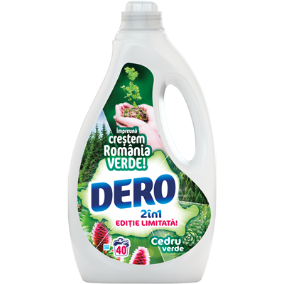 Detergenti Rufe - Dero Cedru Verde Detergent Rufe 2 L