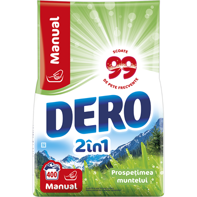 Detergenti Rufe - Dero Detergent Manual Prospetimea Muntelui 20 kg