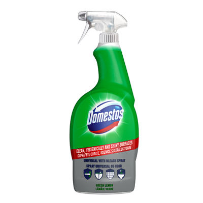 Detergenti Suprafete - Domestos Dezinfectant Spray Lamaie Verde 750 ml