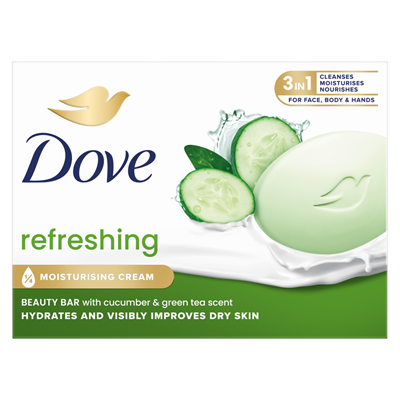 Cosmetice si Ingrijire Personala - Dove Sapun Ceai Verde & Castravete 90 g