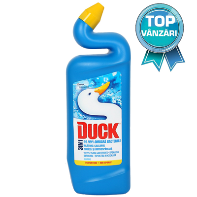 Solutii Obiecte Sanitare - Duck Dezinfectant WC Deep Action Gel 750 ml