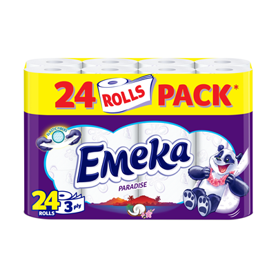 Hartie Igienica - Emeka Paradise Hartie Igienica 24 bucati
