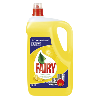 Detergenti Vase - Fairy Professional Detergent Vase Expert cu Parfum de Lamaie 5 L