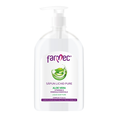 Ingrijire Corp - Farmec  Sapun Lichid cu Aloe Vera 500 ml
