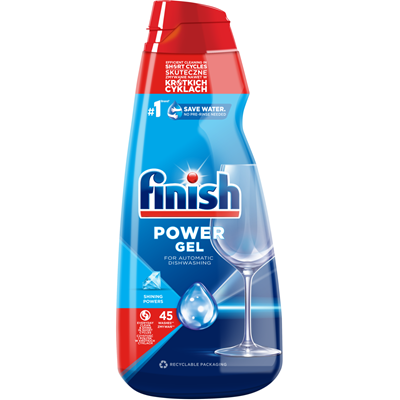 Produse Curatenie - Finish Power Gel Detergent Masina de Spalat Vase 900 ml