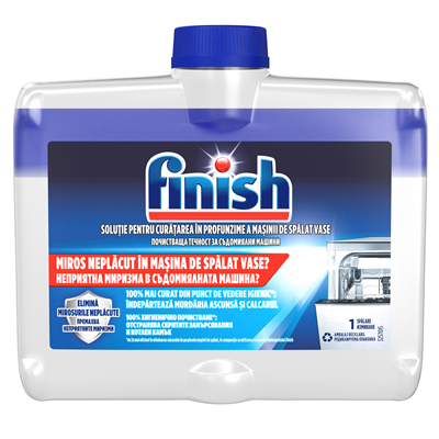 Produse Curatenie - Finish Solutie Curatat Masina de Spalat Vase 250 ml