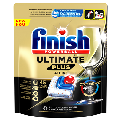 Produse Curatenie - Finish Ultimate Plus Detergent pentru Masina de Spalat Vase 45 Tablete