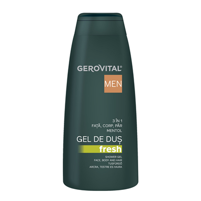 Ingrijire Corp - Gerovital Men Gel de Dus Fresh 400 ml