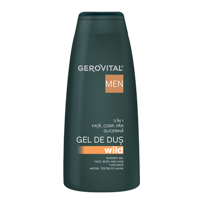 Ingrijire Corp - Gerovital Men Gel de Dus Wild 400 ml