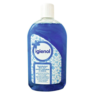 Detergenti Suprafete - Igienol Dezinfectant Universal Blue 1 L