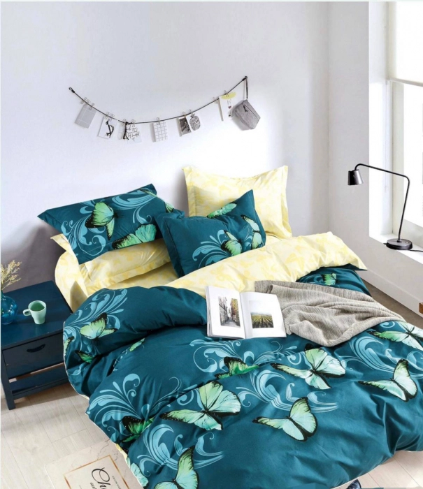 Lenjerii Pat - Lenjerie De Pat Finet 6 Piese Cearceaf Cu Elastic