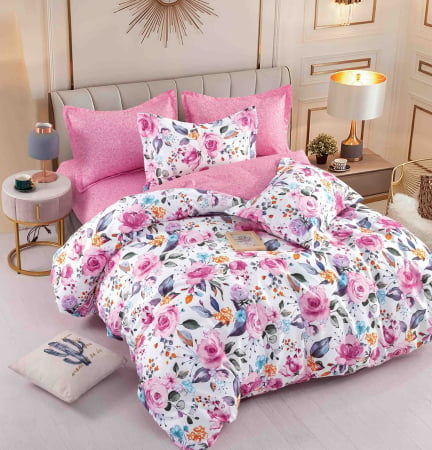 Lenjerii Pat - Lenjerie de pat finet 6 piese cearceaf cu elastic