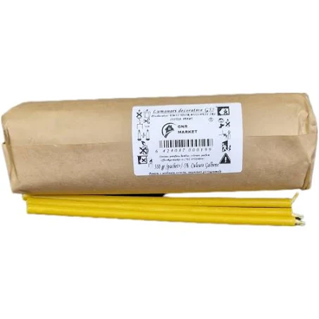 Materiale pentru Aprinderea si Intretinerea Focului - Lumanari Decorative, Pachet, Maro, 100 Buc / Pachet