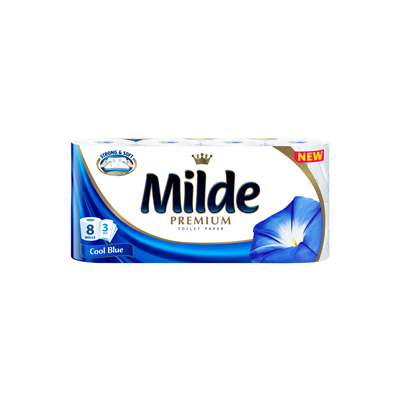 Hartie Igienica - Milde Hartie Igienica Cool Blue 8 role