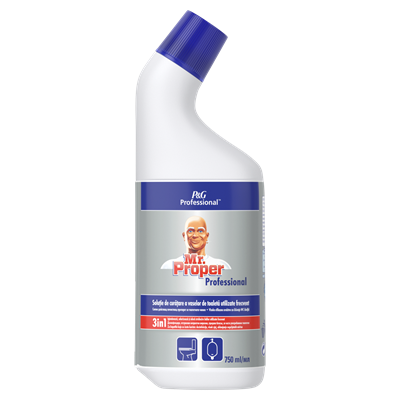 Solutii Obiecte Sanitare - Mr. Proper Professional Detergent Toaleta 750 ml